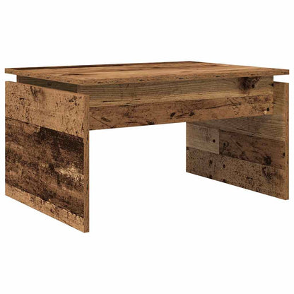 Mesa De Centro Madera Contrachapada Madera Vieja 68x50x38 Cm_4