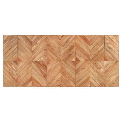 Mesa De Comedor Madera Maciza De Acacia Y Mango 200x90x76 Cm_2