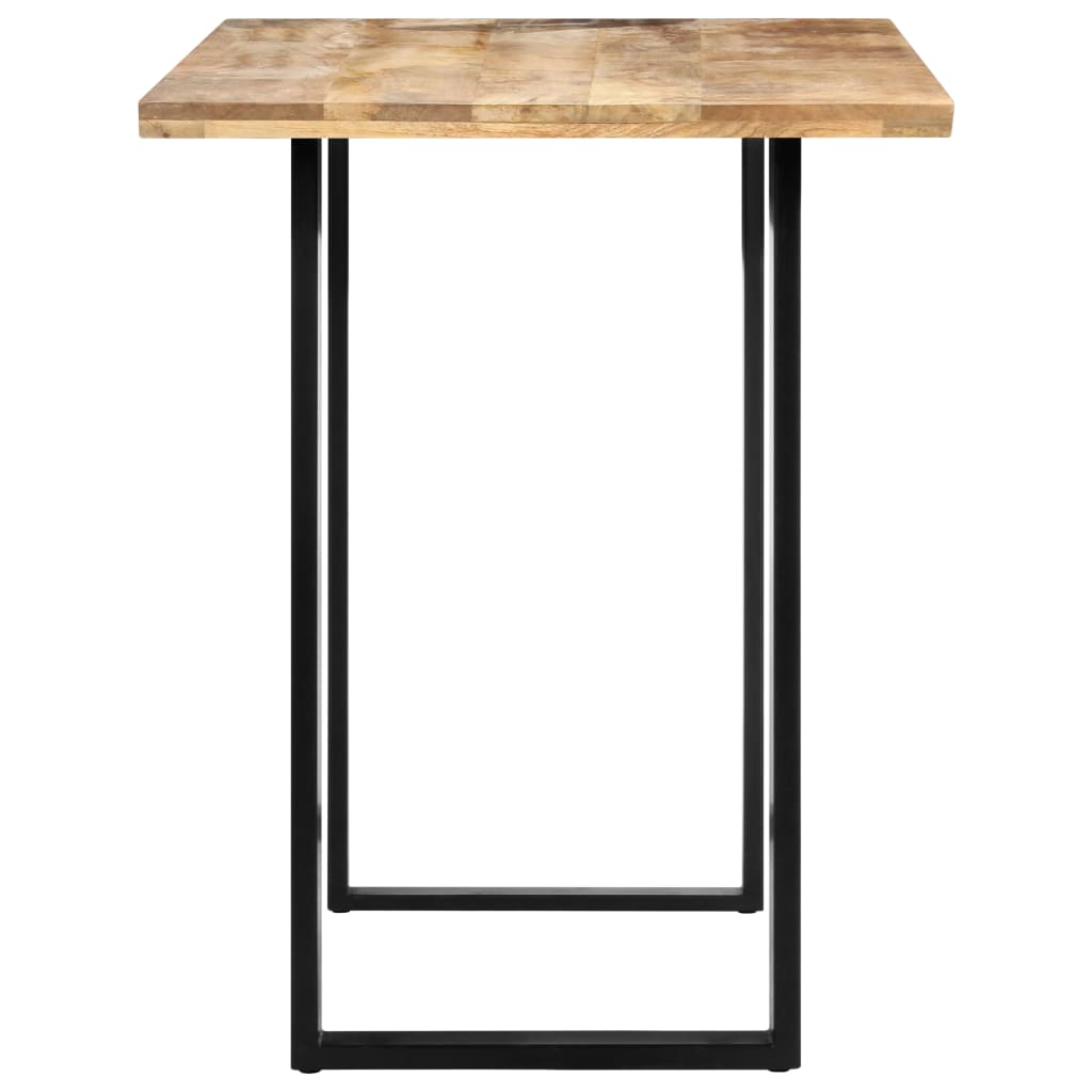 Mesa De Comedor De Madera Maciza De Mango 120x60x76 Cm_1