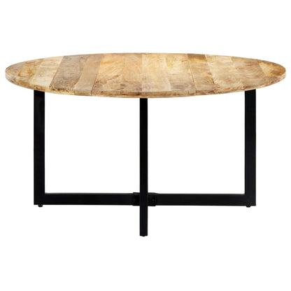 Mesa De Comedor De Madera Maciza De Mango 150x73 Cm_0