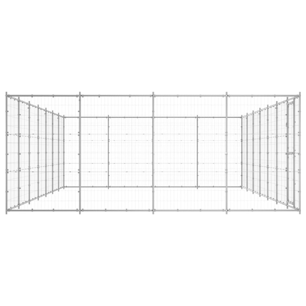 Perrera De Exterior De Acero Galvanizado 33,88 M²_2
