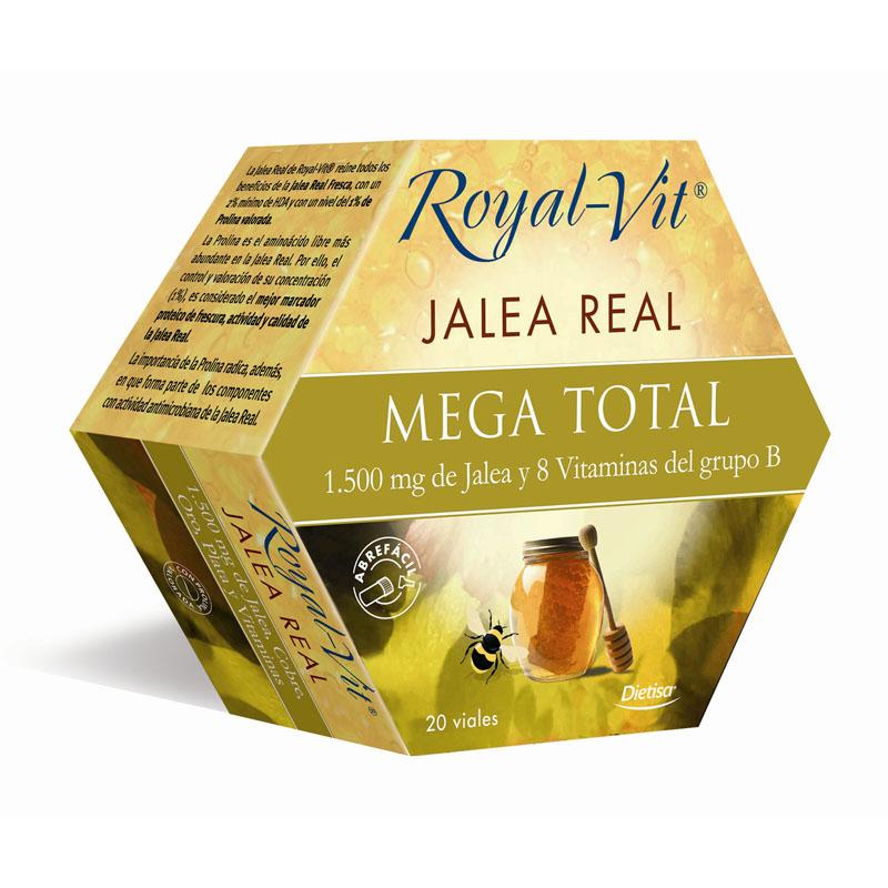 Jalea Real Royal Vit Mega Total 20 viales