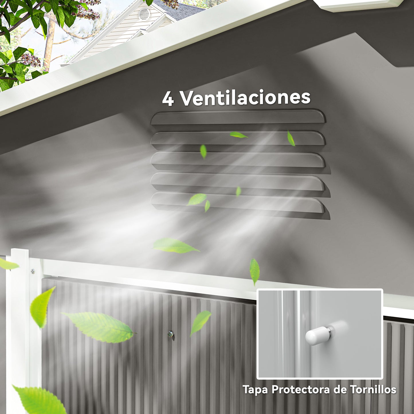 Outsunny Caseta De Jardín Exterior 3_5