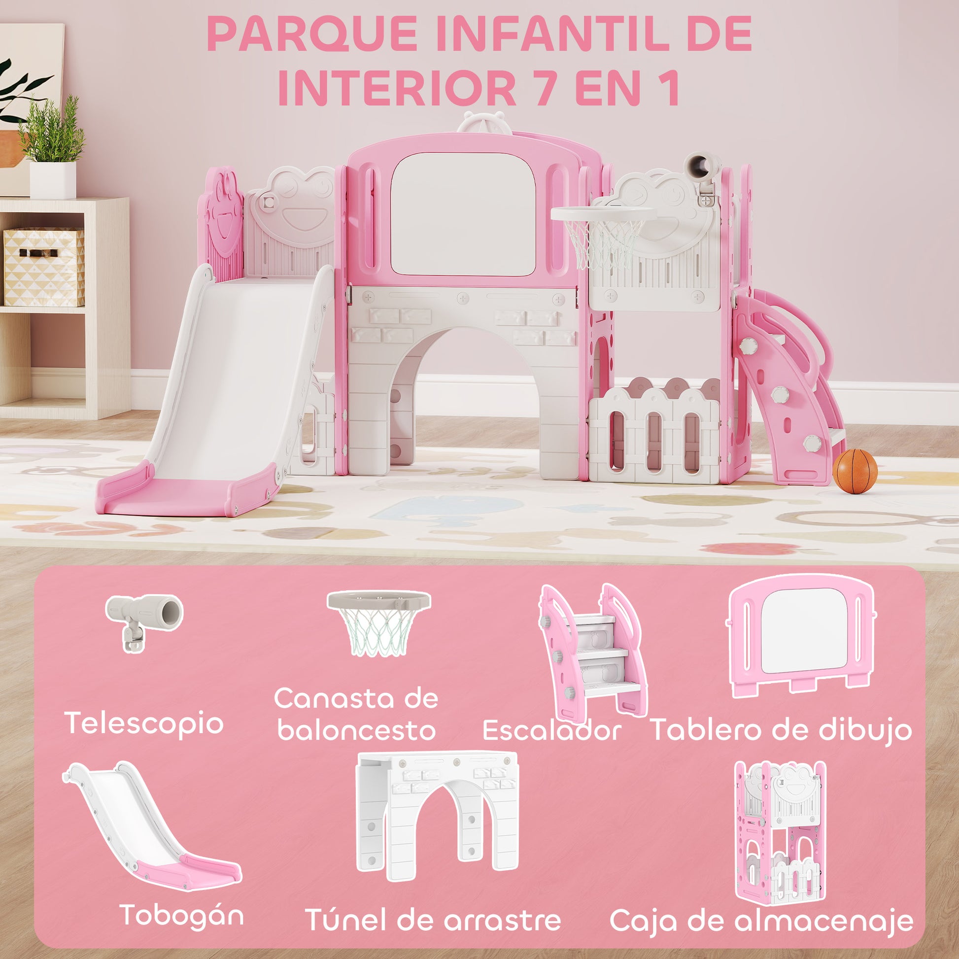 Aiyaplay Tobogán Infantil 7 En 1_3
