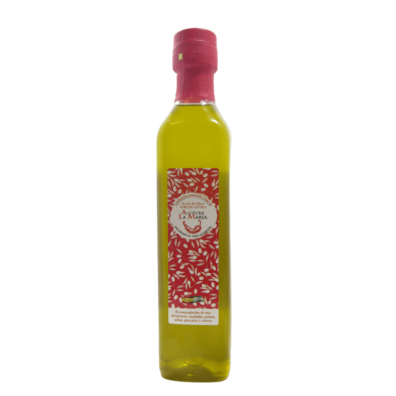 Aceite De Oliva Virgen Extra Macerado Al Chile Scorpion 50 Cl Pet