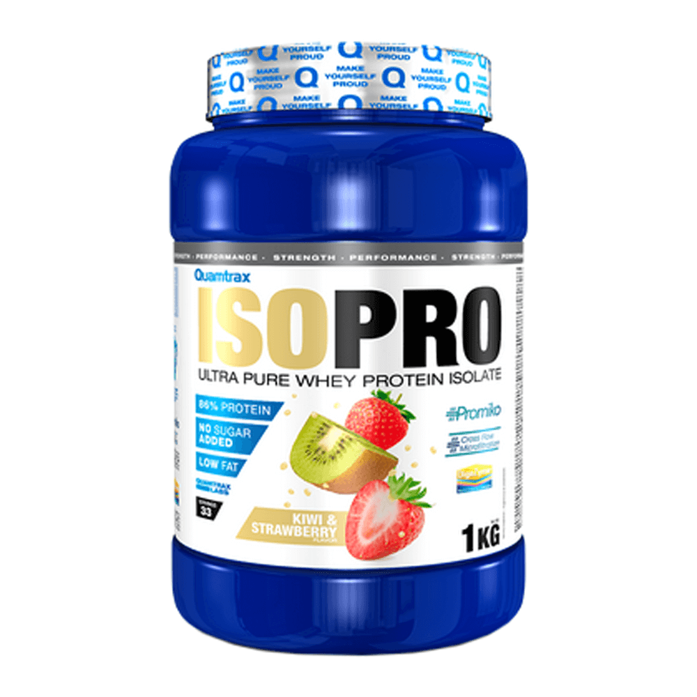 Isopro Cfm - 1kg - Fresa Kiwi - Proteína De Aislado De Suero Isolate - Quamtrax_0