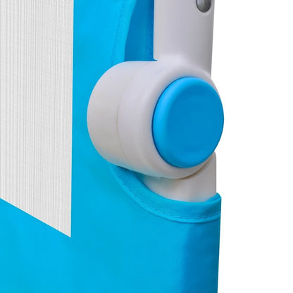 Vidaxl Barandilla De Seguridad Cama De Niño 150x42 Cm Azul_4