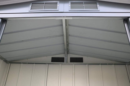 Duramax - Caseta Jardín - Top Atenea 6x4 - Metal - Color Gris Antracita_3