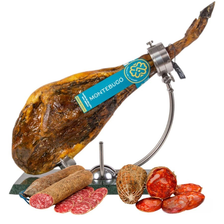 Lote De Jamón Bellota 100% R.i +morcon + Salchichón_0