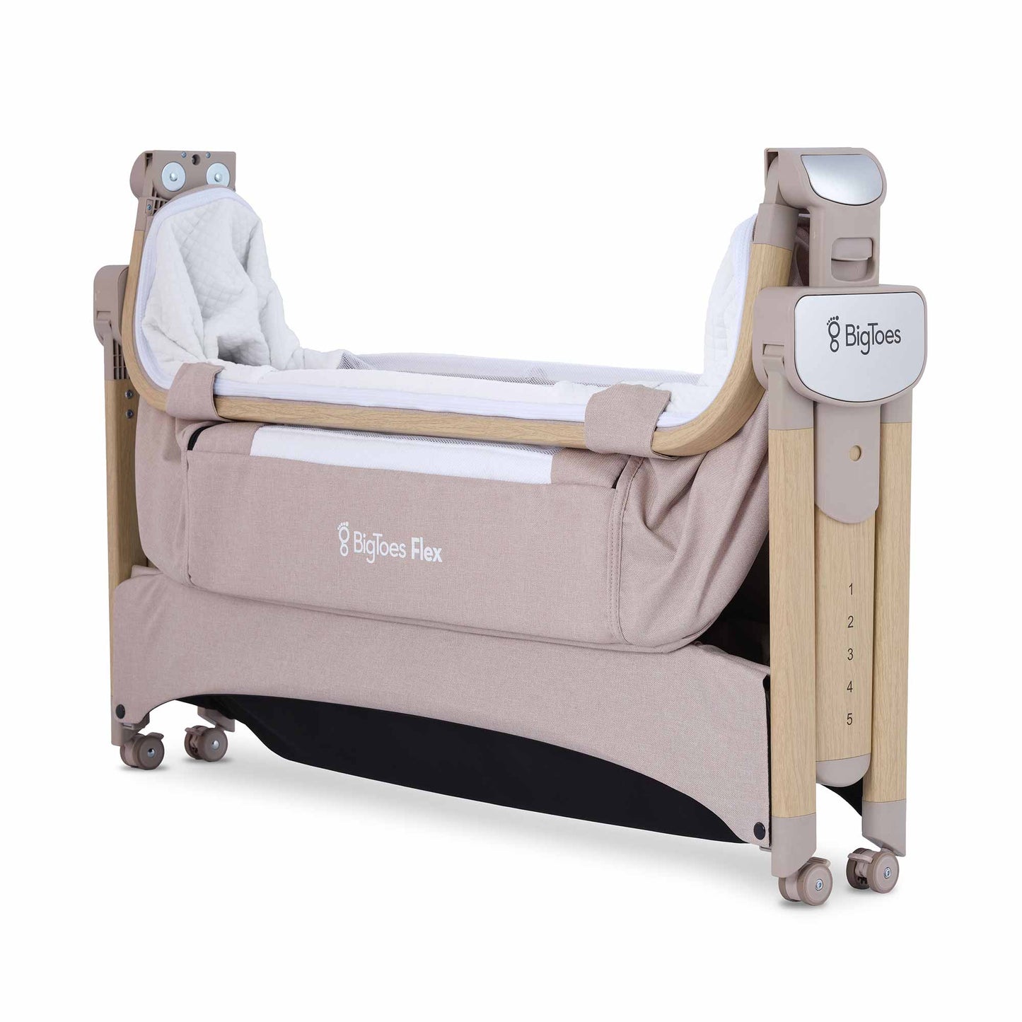 Minicuna De Colecho Plegable Bigtoes Flex Forest_2