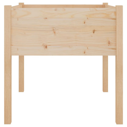 Jardineras 2 Uds Madera Maciza De Pino 70x70x70 Cm_4