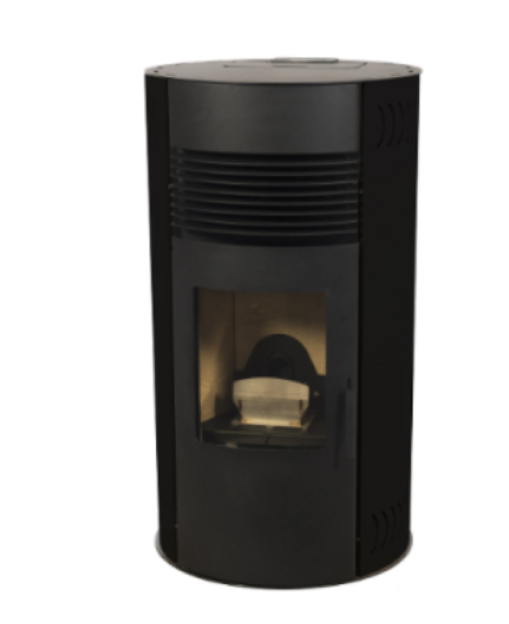 Estufa Pellets Mekka Modelo Curvi 10 Kw_0