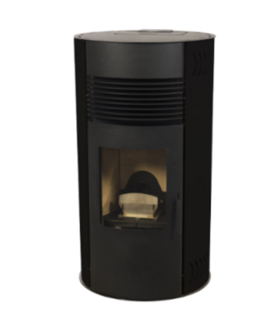 Estufa Pellets Mekka Modelo Curvi 10 Kw_0