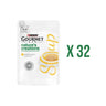Pack 32 x GOURMET Nature's Creations Soup con pollo natural y guarnición de verduras 40 g