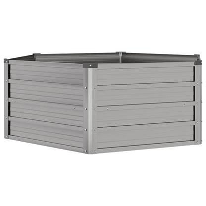 Arriate Oxidado De Acero Corten 129x129x45 Cm_2