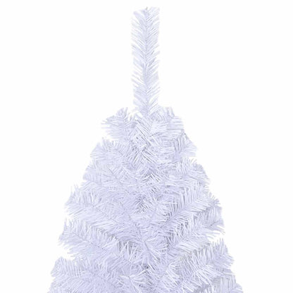 Vidaxl Árbol De Navidad Artificial Con Ramas Gruesas Pvc Blanco 120 Cm_3
