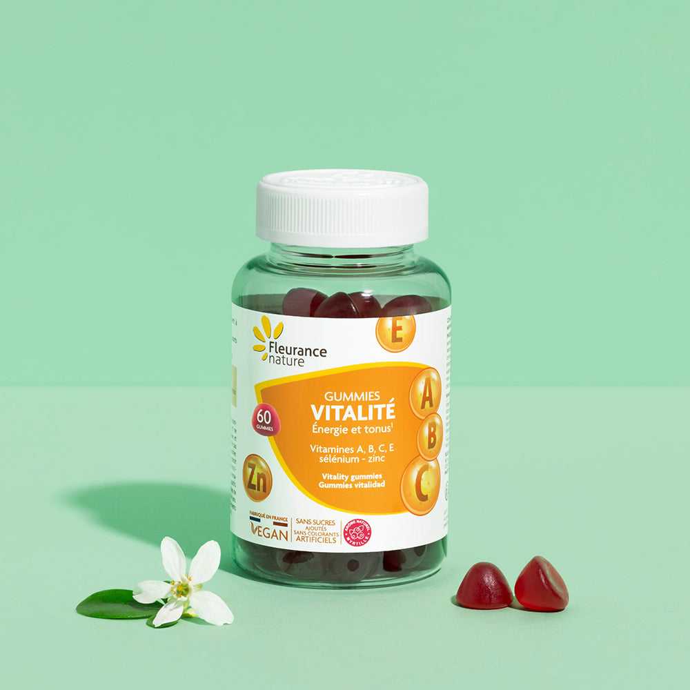 Gummies Vitalidad Fleurance Nature 60 Unidades_1
