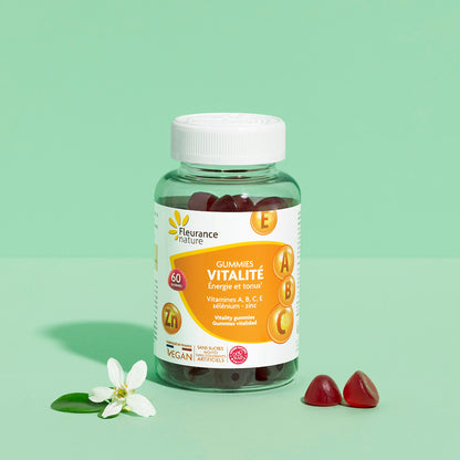 Gummies Vitalidad Fleurance Nature 60 Unidades_1