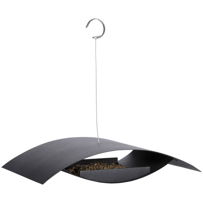 Esschert Design Comedero Para Pájaros Negro S Fb437 / Vetonek_1