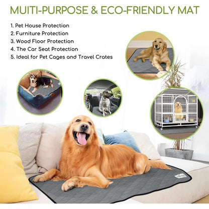 Alfombras de adiestramiento lavables para mascotas Nobleza 2 uds