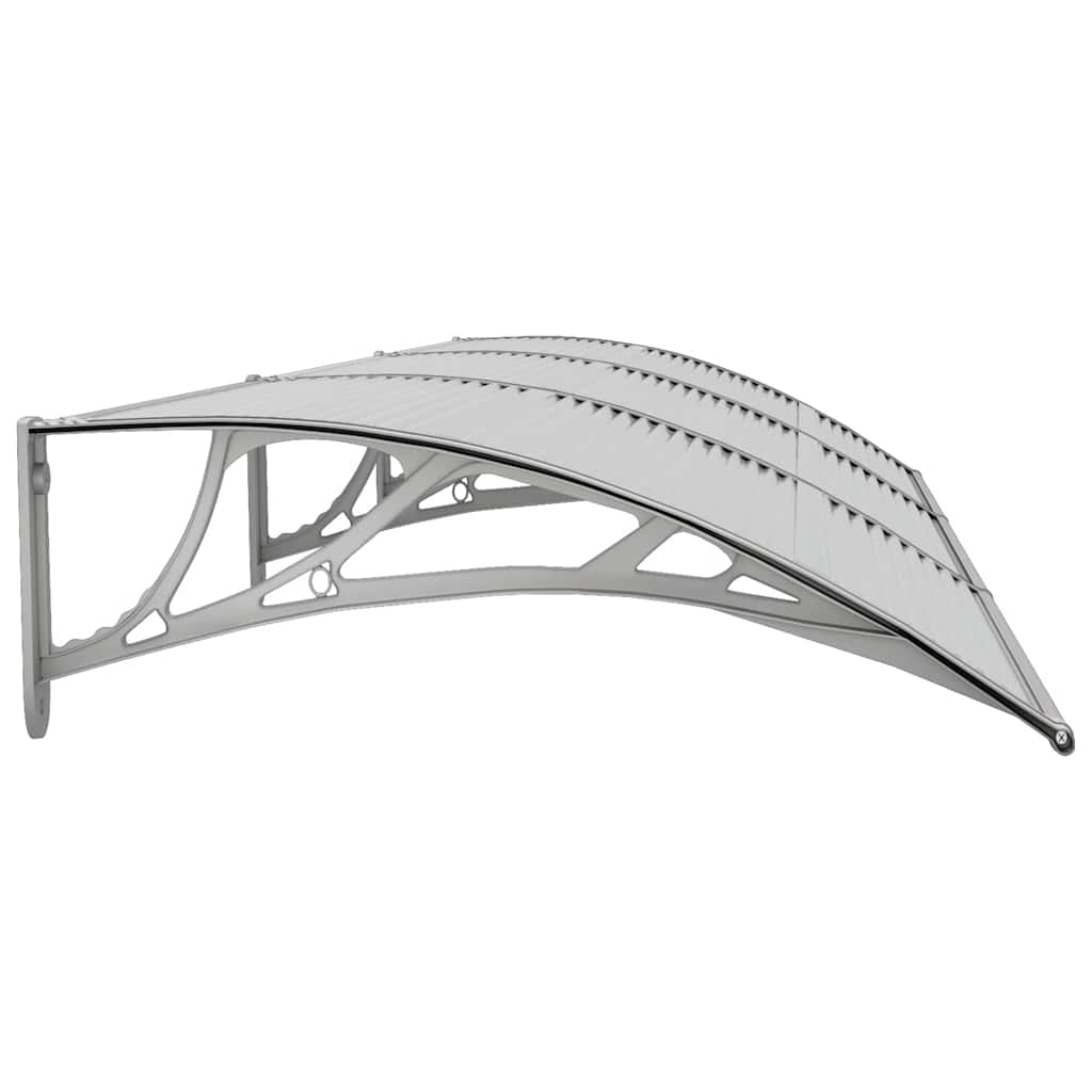 Marquesina De Puerta Policarbonato Gris 300x75 Cm_4