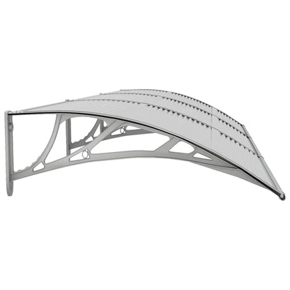 Marquesina De Puerta Policarbonato Gris 300x75 Cm_4