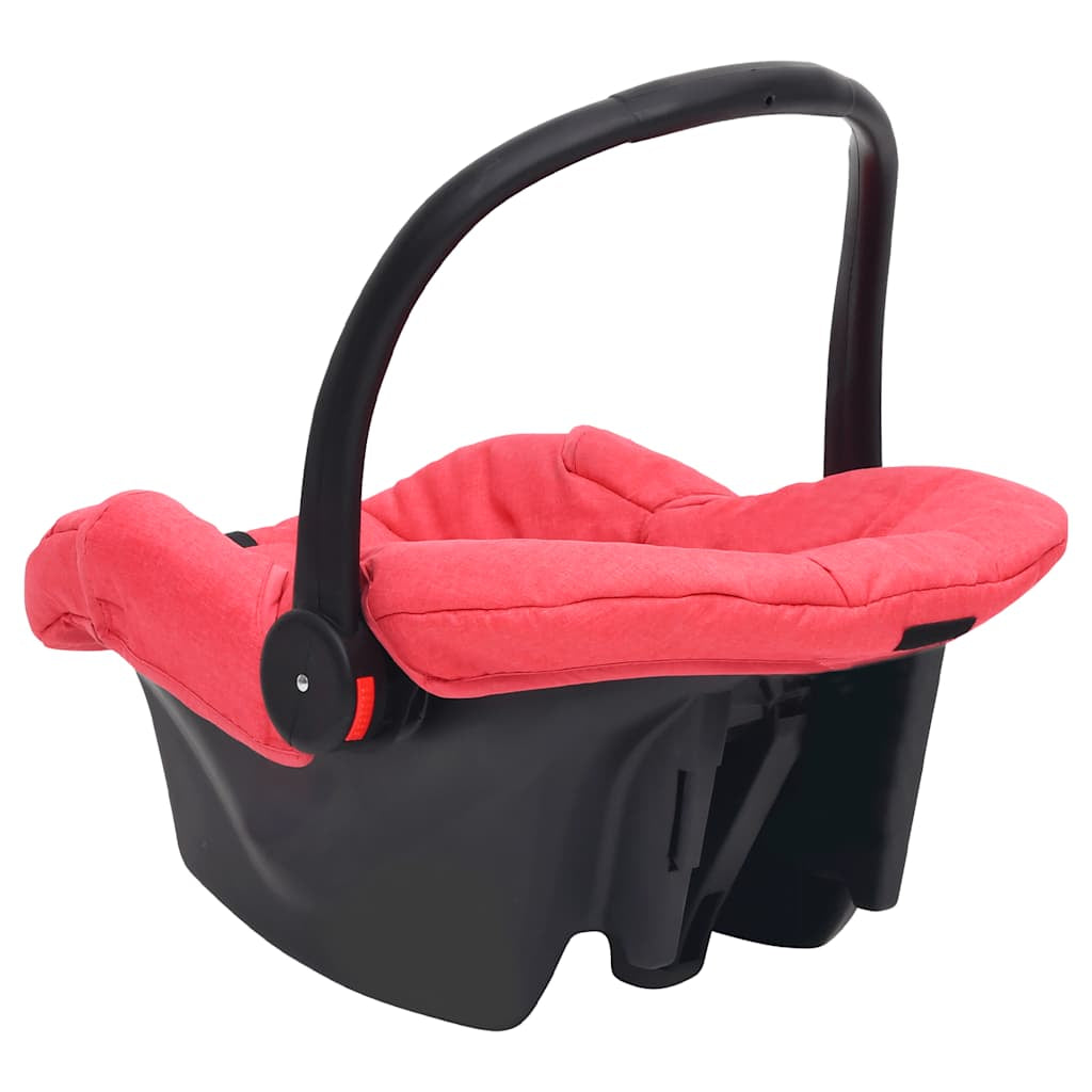 Vidaxl Sillita De Coche Para Bebés Rojo 42x65x57 Cm_3