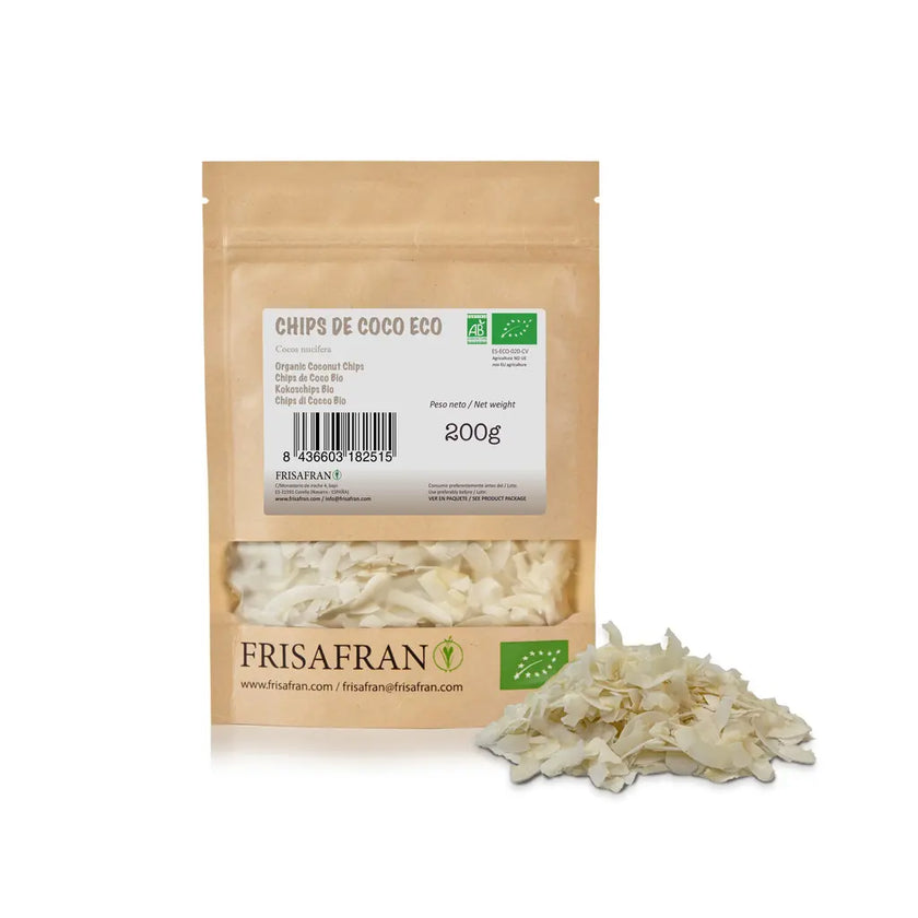 Chips De Coco Ecológicos | Deshidratados | Frisafran 5 Kg_0