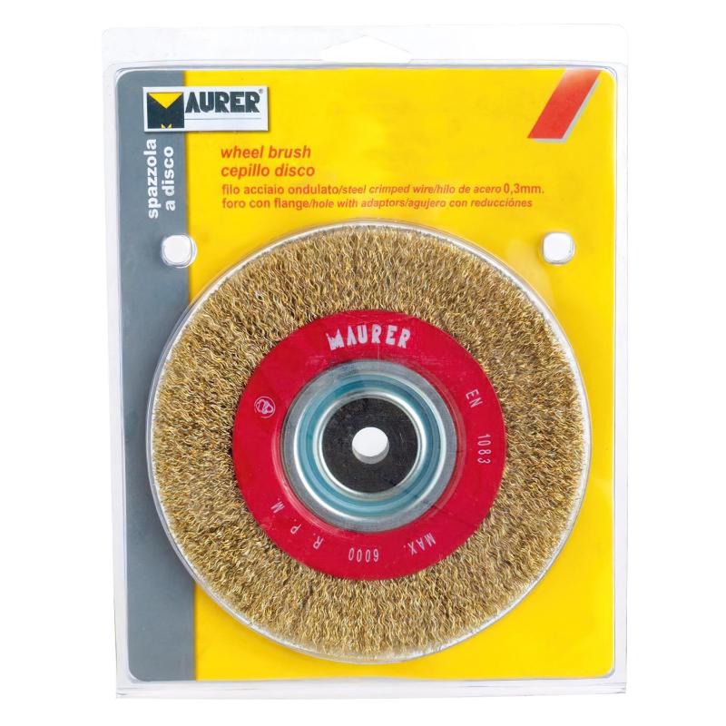 Cepillo Acero Latonado Circular Ø 200x42 Mm._1