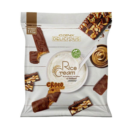 Rice Cream (crema De Arroz) - 1kg - Chocolate Con Crema De Cacahuete - Harina De Arroz - Io.genix_0