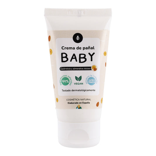 Crema pañal Baby caléndula y almendras dulces Planeta Huerto 50 ml
