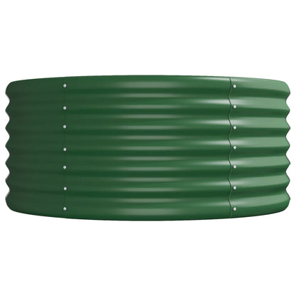 Jardinera Arriate Acero Galvanizado Verde 224x80x36 Cm_3