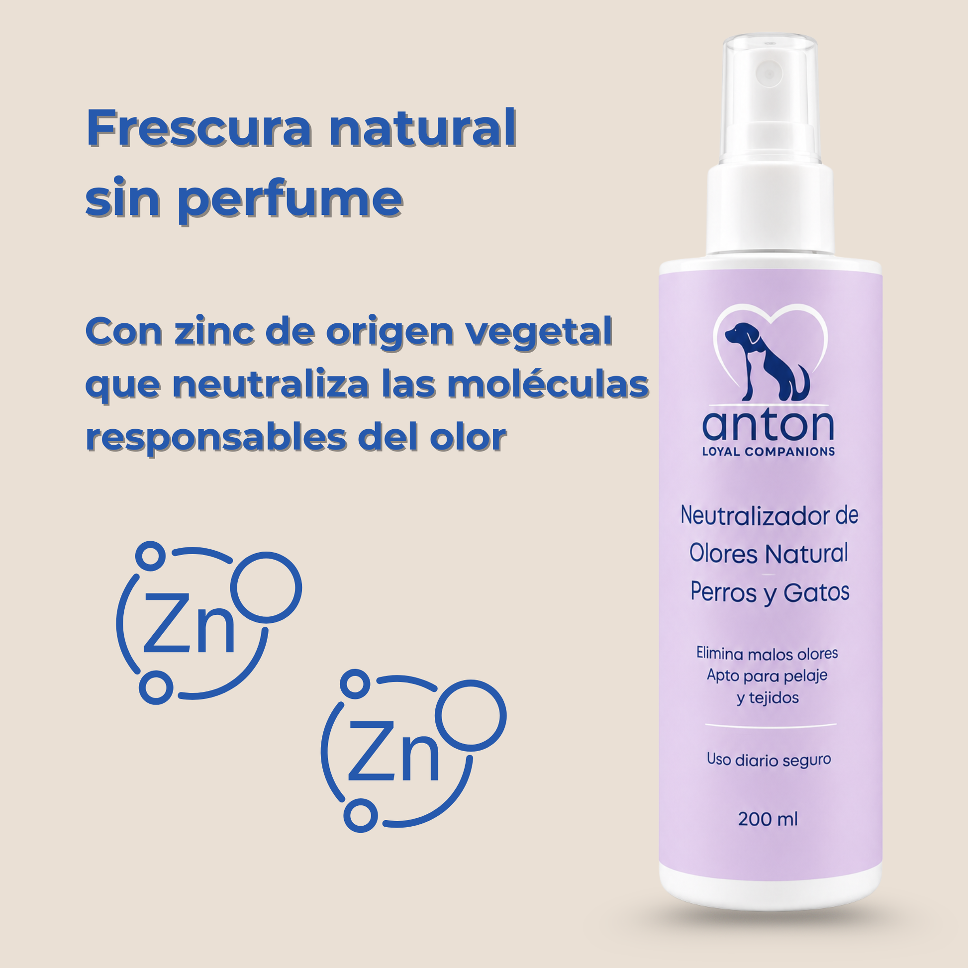 Spray natural neutralizador de olores para perros y gatos – Pack 2 x 200 ml_3