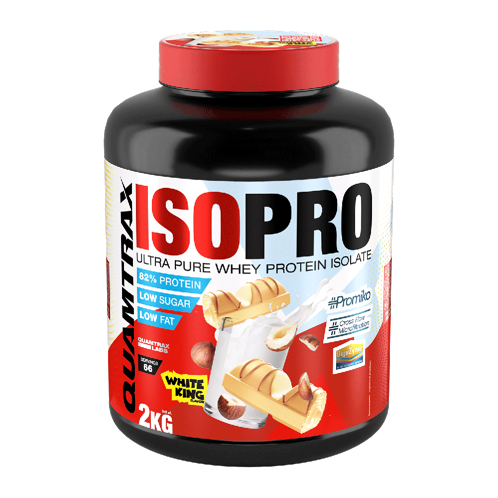 Isopro Cfm - 2kg - Crema Blanca De Avellanas Tostadas - Proteína De Aislado De Suero Isolate - Quamtrax_0