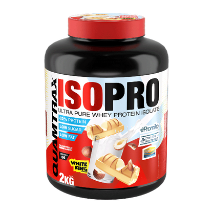 Isopro Cfm - 2kg - Crema Blanca De Avellanas Tostadas - Proteína De Aislado De Suero Isolate - Quamtrax_0