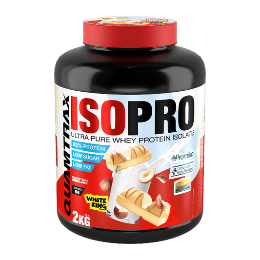 Isopro Cfm - 2kg - Crema Blanca De Avellanas Tostadas - Proteína De Aislado De Suero Isolate - Quamtrax_0