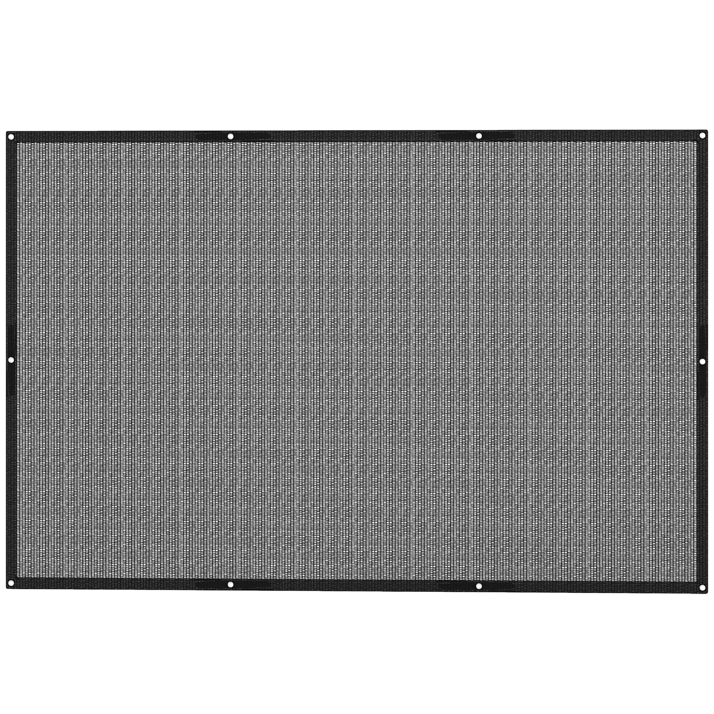 Outsunny Toldo Vela De Sombra Rectangular 3x2 M Protección Solar 65% Negro_0