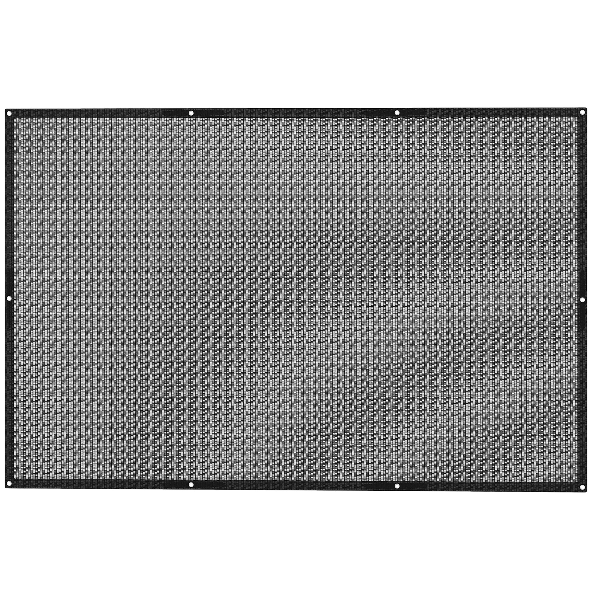 Outsunny Toldo Vela De Sombra Rectangular 3x2 M Protección Solar 65% Negro_0
