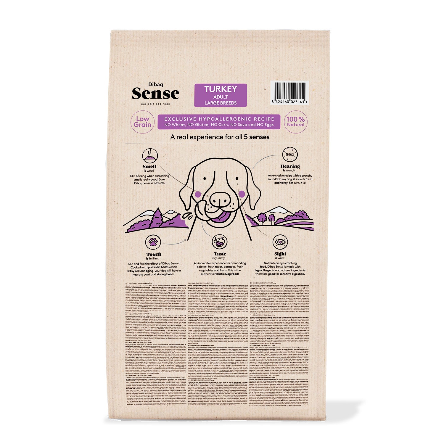 Dibaq Sense Low Grain Pavo Adulto Maxi 12 Kg_1
