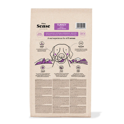 Dibaq Sense Low Grain Pavo Adulto Maxi 12 Kg_1