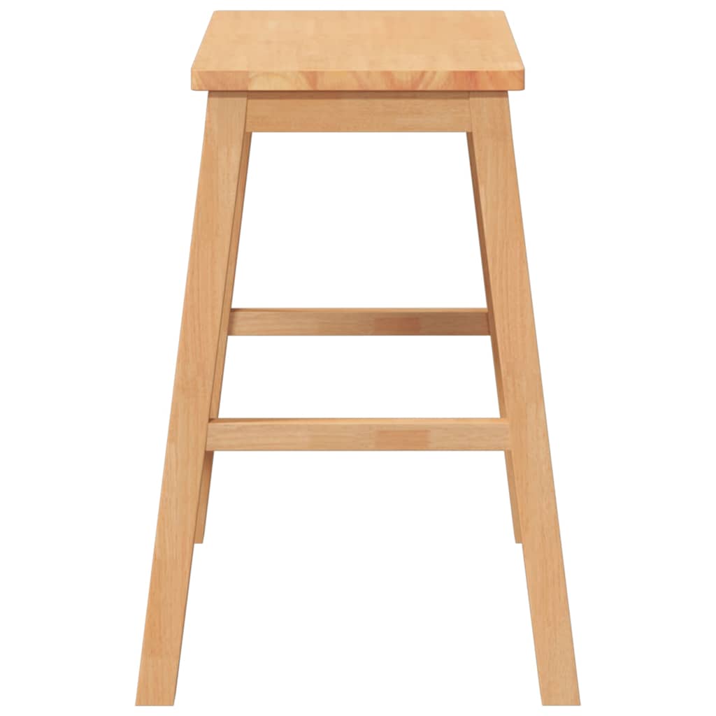 Sillas De Bar 2 Uds Madera Maciza Caucho_4