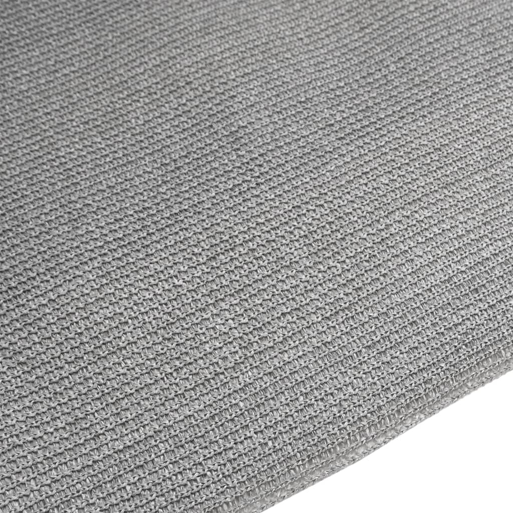 Vidaxl Red De Privacidad Hdpe Gris Claro 1,5x50 M 150 G/m²_4