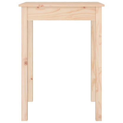 Mesa De Comedor Madera Maciza De Pino 55x55x75 Cm_2