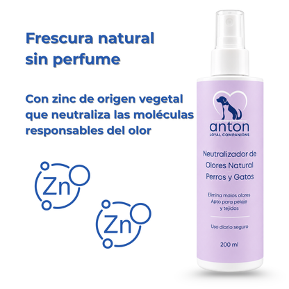 Spray natural neutralizador de olores para perros y gatos – 200 ml_3