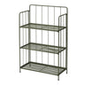 Well Home - Jardinera 3 Niveles Metal Verde Diseño Plegable H.90cm.