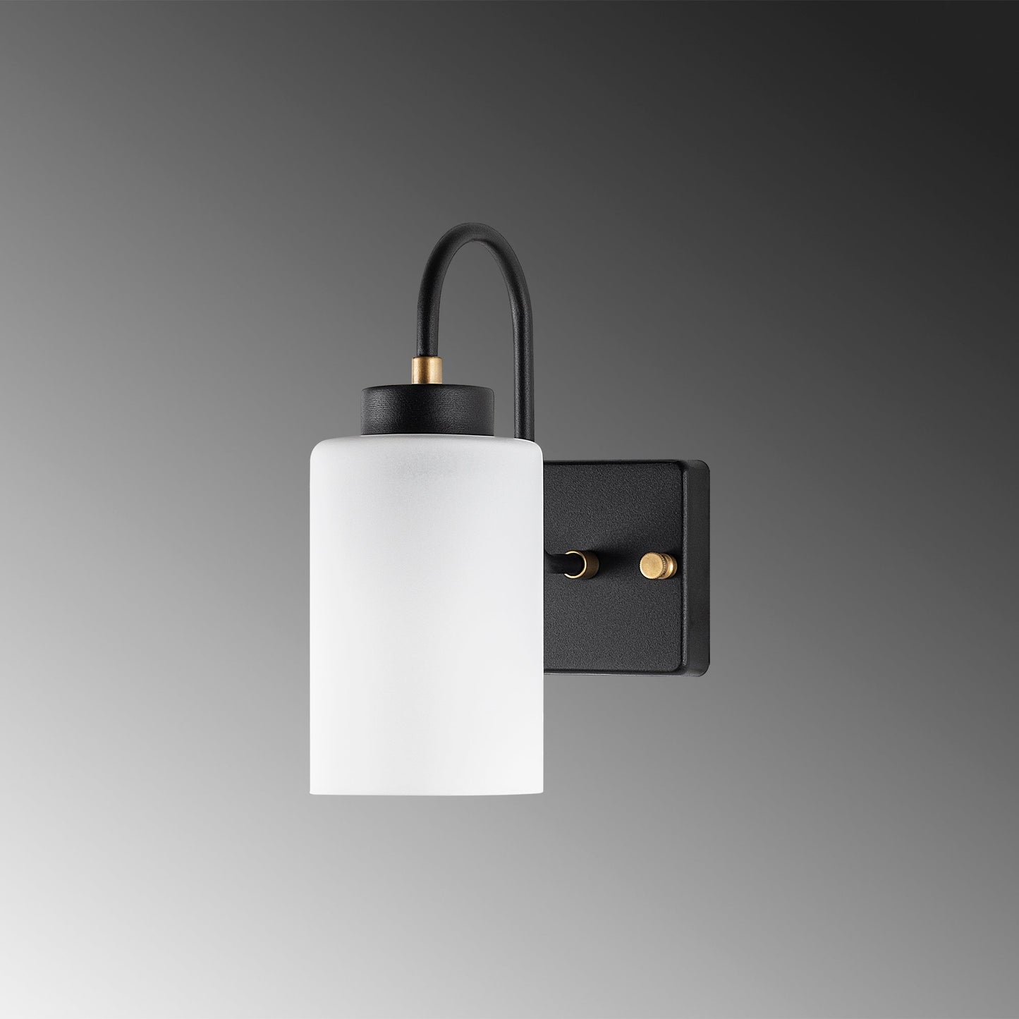Aplique De Pared, Metal , Negro, 10x23x24, Casquillo E27 Max 40 W_3
