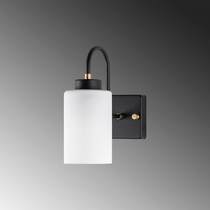 Aplique De Pared, Metal , Negro, 10x23x24, Casquillo E27 Max 40 W_3