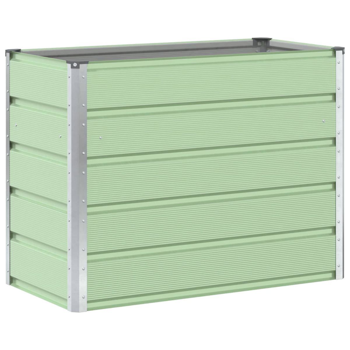 Jardinera Verde Pastel 100 X 50 X 77 Cm Acero Galvanizado_0