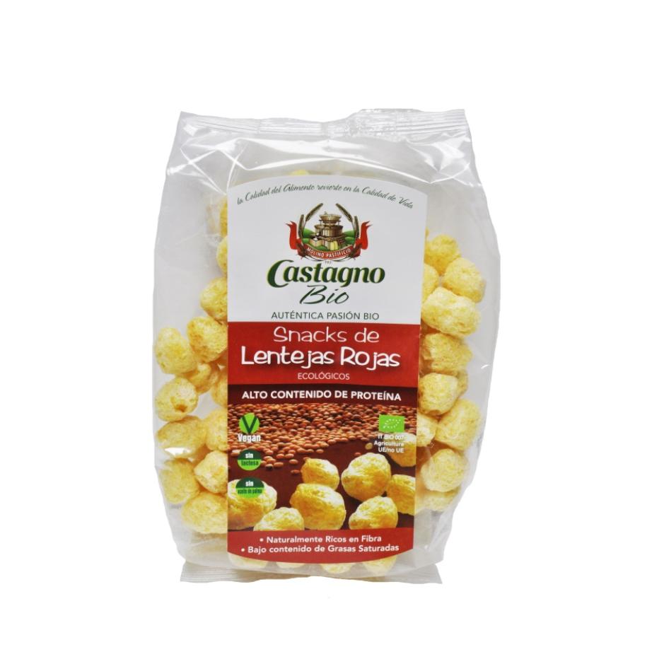 Snack de Lentejas Rojas ECO Castagno 50 g