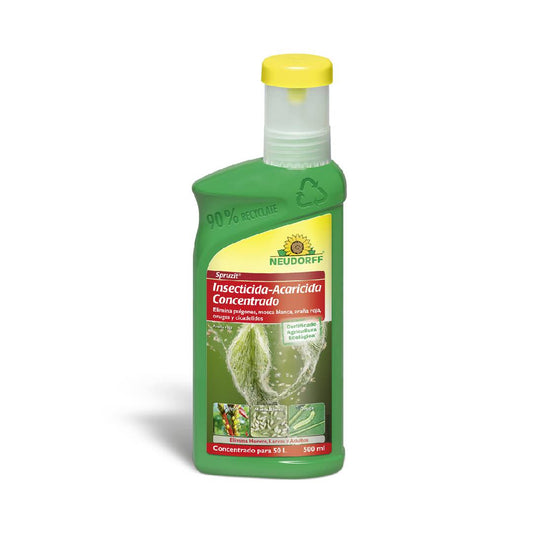 Insecticida Acaricida Ecológico Spruzit concentrado 500 ml Neudorff